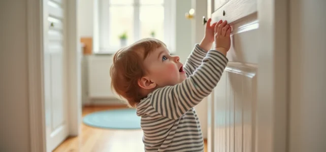 À quel âge bébé commence-t-il à ouvrir les portes et comment l&rsquo;accompagner ?